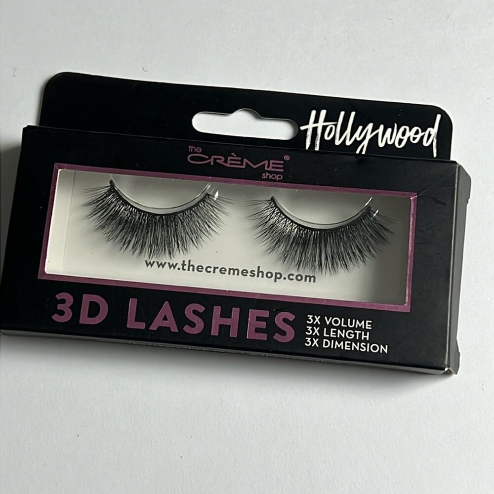 THE CRÈME SHOP 3D FAUX MINK HOLLYWOOD LASHES